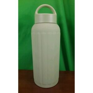 Room Essentials 33oz Green Stainless Steel Double Wall Vacuum Bottle w/ Handle‎